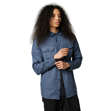 Camisa FOX ASSEMBLY LINE FLANNEL Azul 0